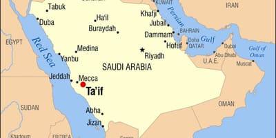Taif KSA peta
